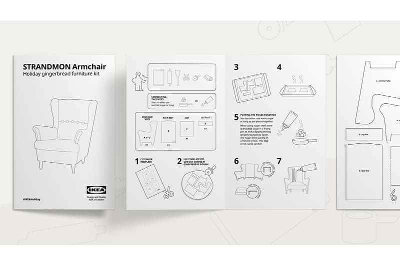 ikea christmas gingerbread home furniture baking kit cookies holiday activities canada
