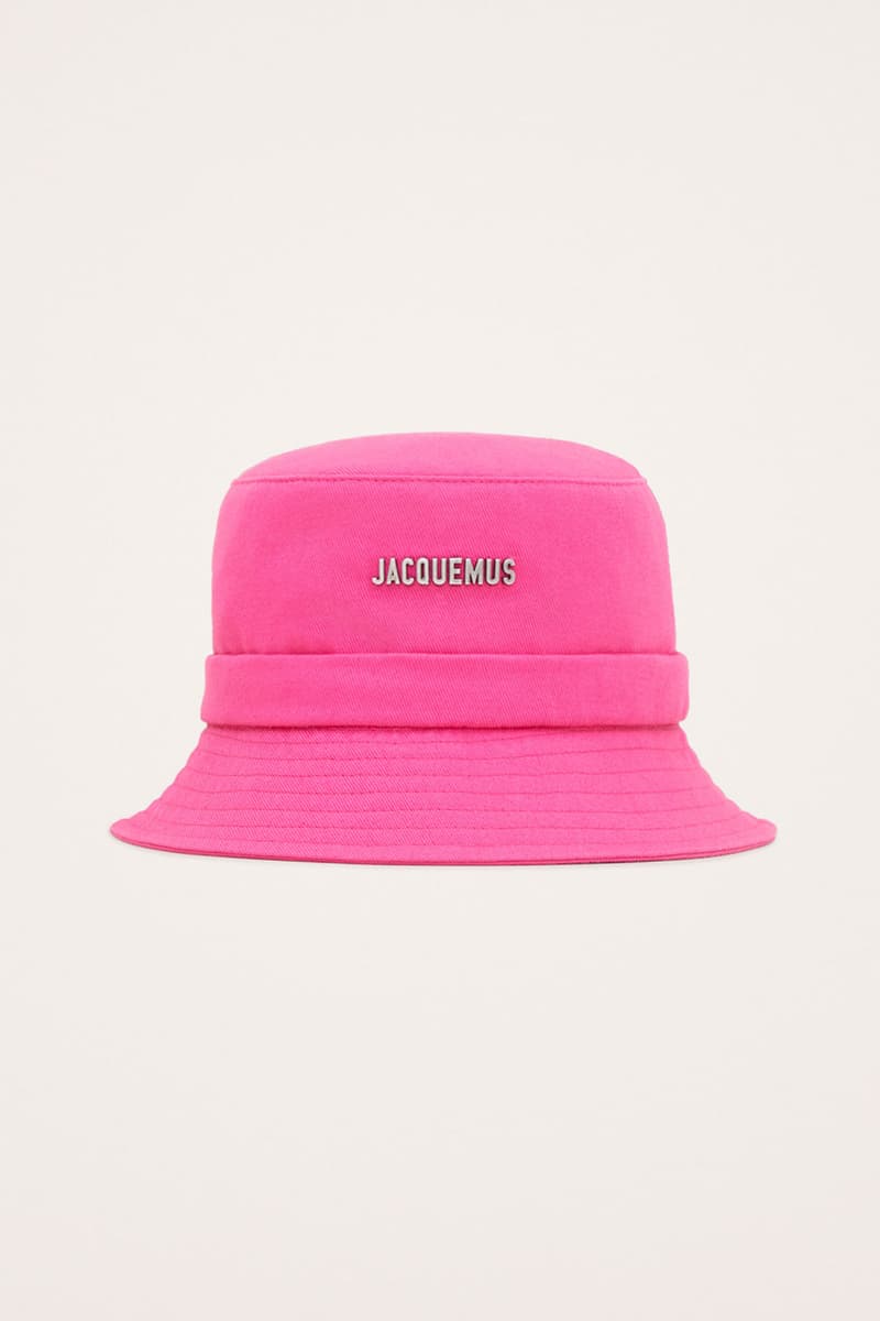 jacquemus pink holiday christmas capsule collection le chiquito key ring hoodies bucket hats release