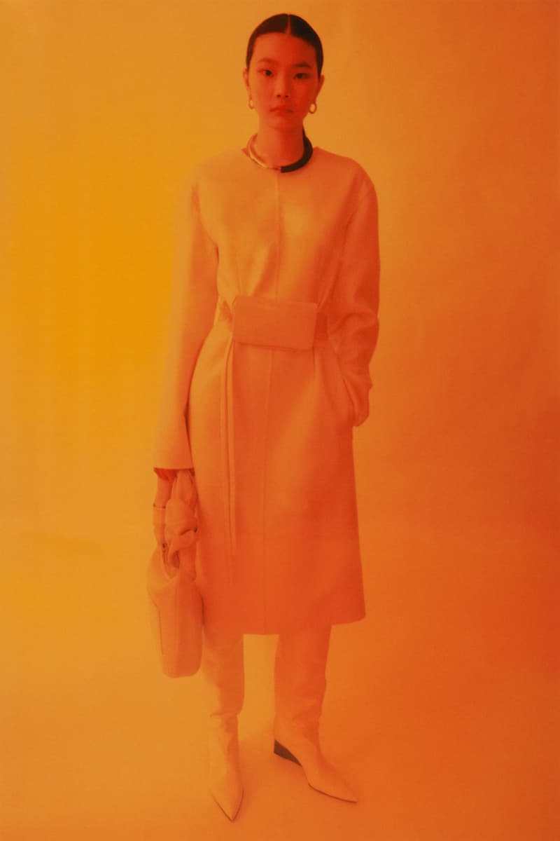 jil sander pre-fall 2021 collection suits minimal oversized blazers jackets dresses lucie luke meier