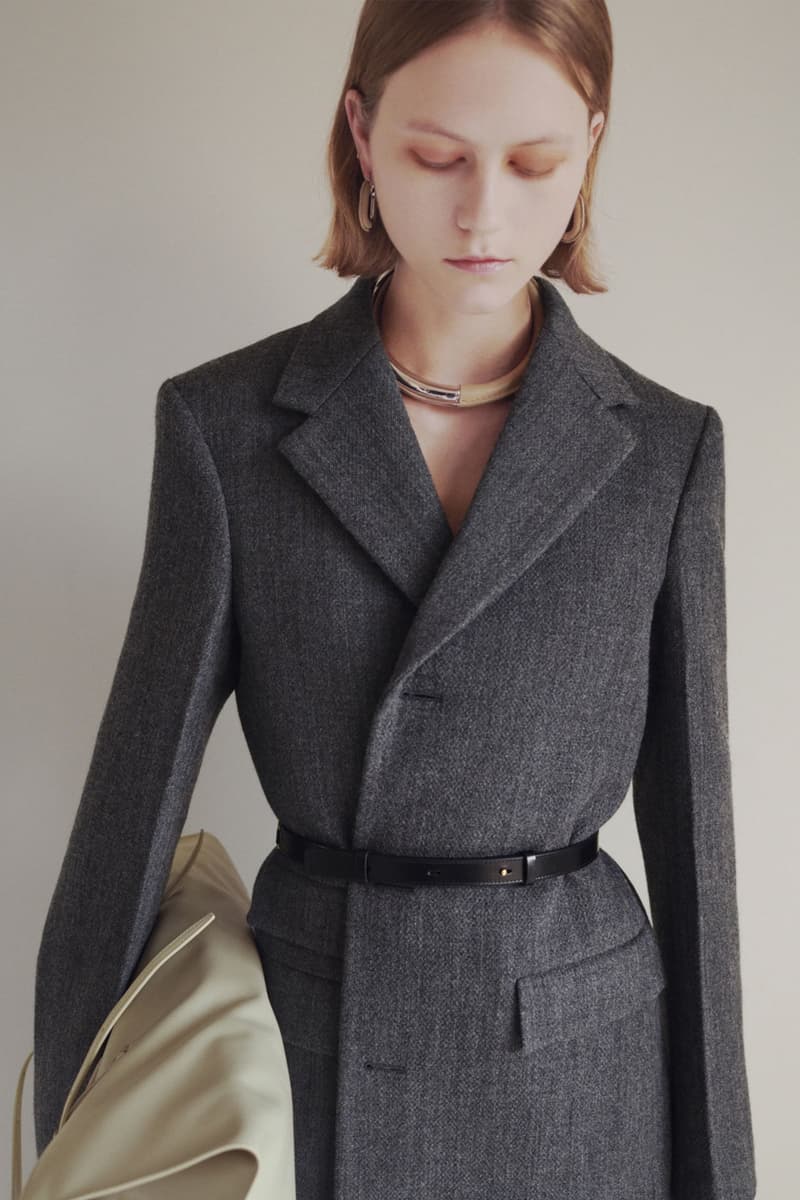 jil sander pre-fall 2021 collection suits minimal oversized blazers jackets dresses lucie luke meier