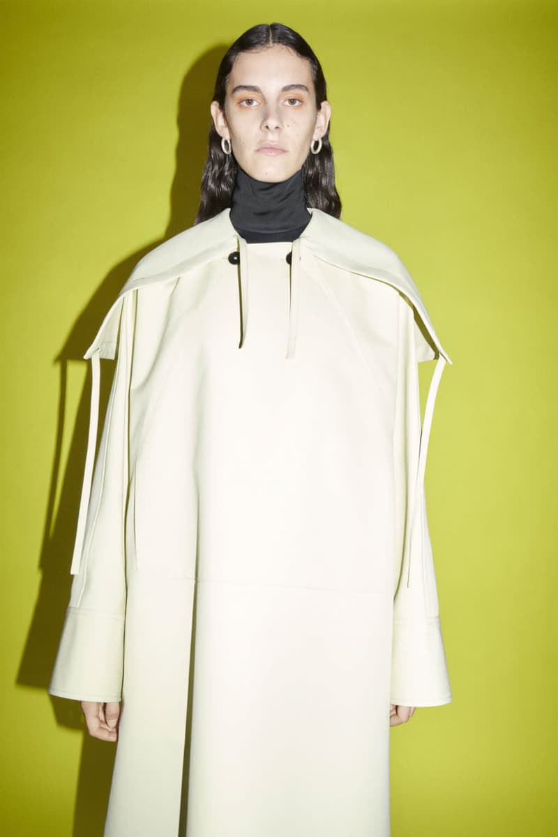 jil sander pre-fall 2021 collection suits minimal oversized blazers jackets dresses lucie luke meier