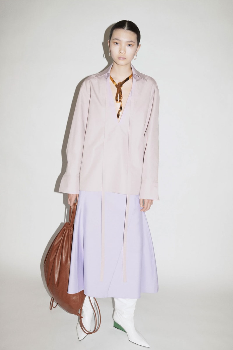 jil sander pre-fall 2021 collection suits minimal oversized blazers jackets dresses lucie luke meier