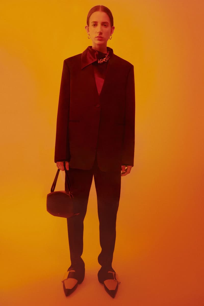 jil sander pre-fall 2021 collection suits minimal oversized blazers jackets dresses lucie luke meier