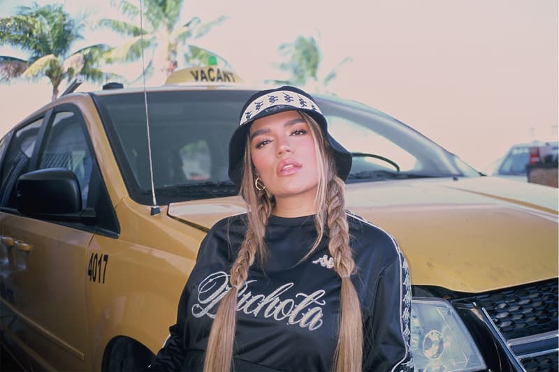 karol g kappa partnership bichota tracksuits pants jackets bucket hats bumbags release