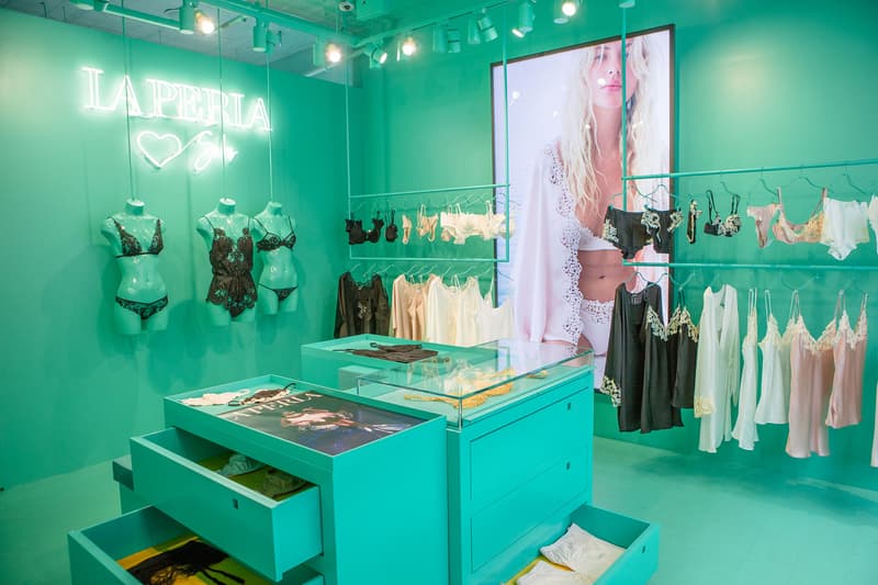 la perla retail lab store flagship soho new york lingerie