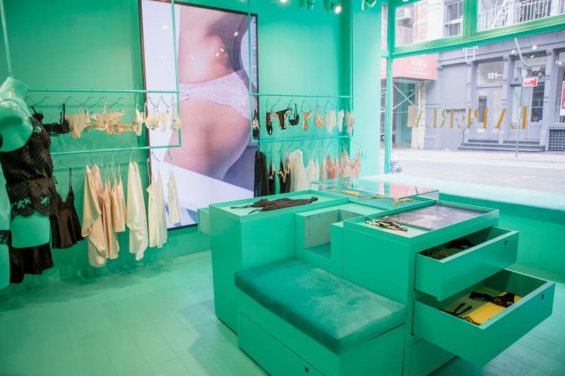 la perla retail lab store flagship soho new york lingerie