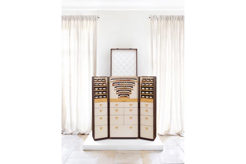 louis vuitton perfumes fragrances bespoke customization service monogram trunk case price