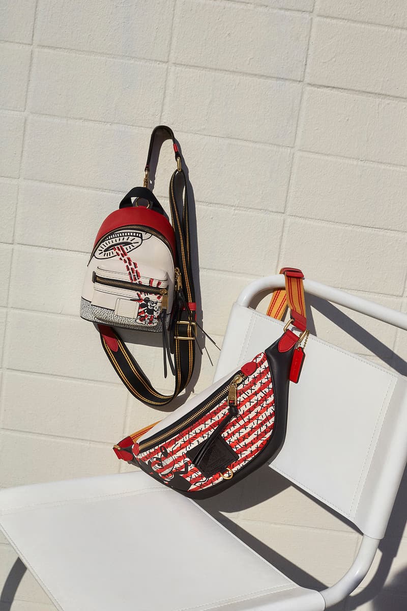 Mickey Mouse x Keith Haring x Coach Bag Collaboration Collection