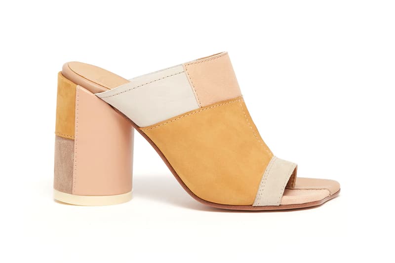mm6 maison margiela upcycled patchwork spring summer 2021 collection sustainable boots bags