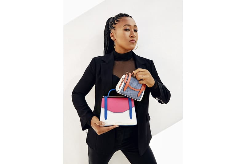 Naomi Osaka x Strathberry Bag Collaboration Collection Campaign Ace Allegro