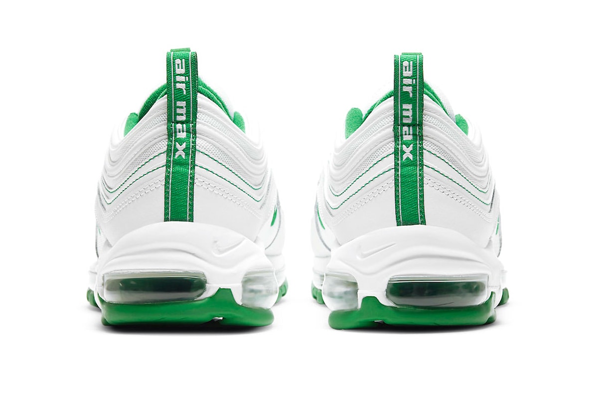 nike air max 97 am97 pine green white sneakers price release info