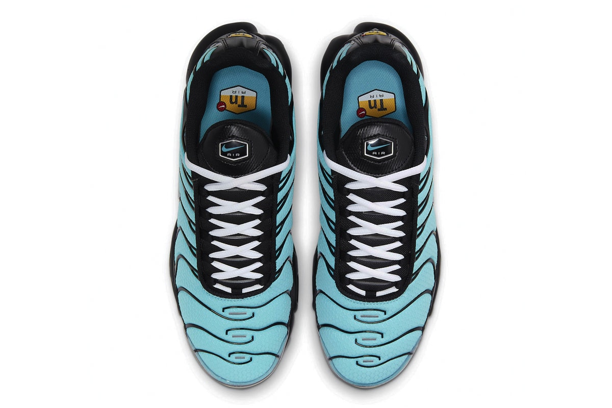 nike air max plus teal tiffany blue sneakers black release date price info