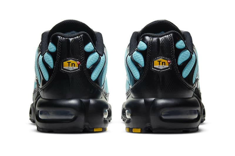 nike air max plus teal tiffany blue sneakers black release date price info