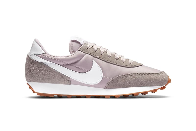 nike out daybreak womens sneakers muted purple white brown sneakerhead footwear shoes