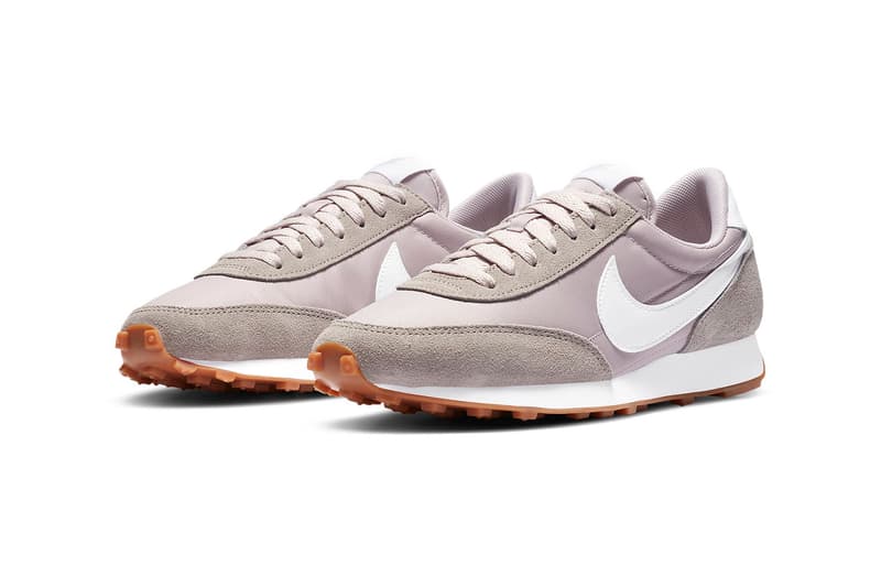 nike daybreak womens sneakers muted purple white brown sneakerhead footwear shoes