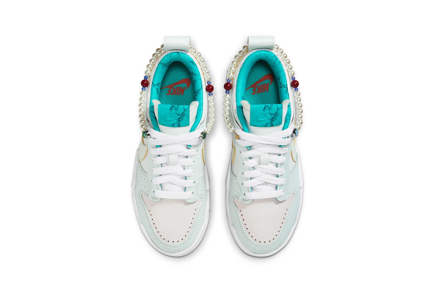 Nike Dunk Low Disrupt Forbidden City Pearl Blue White