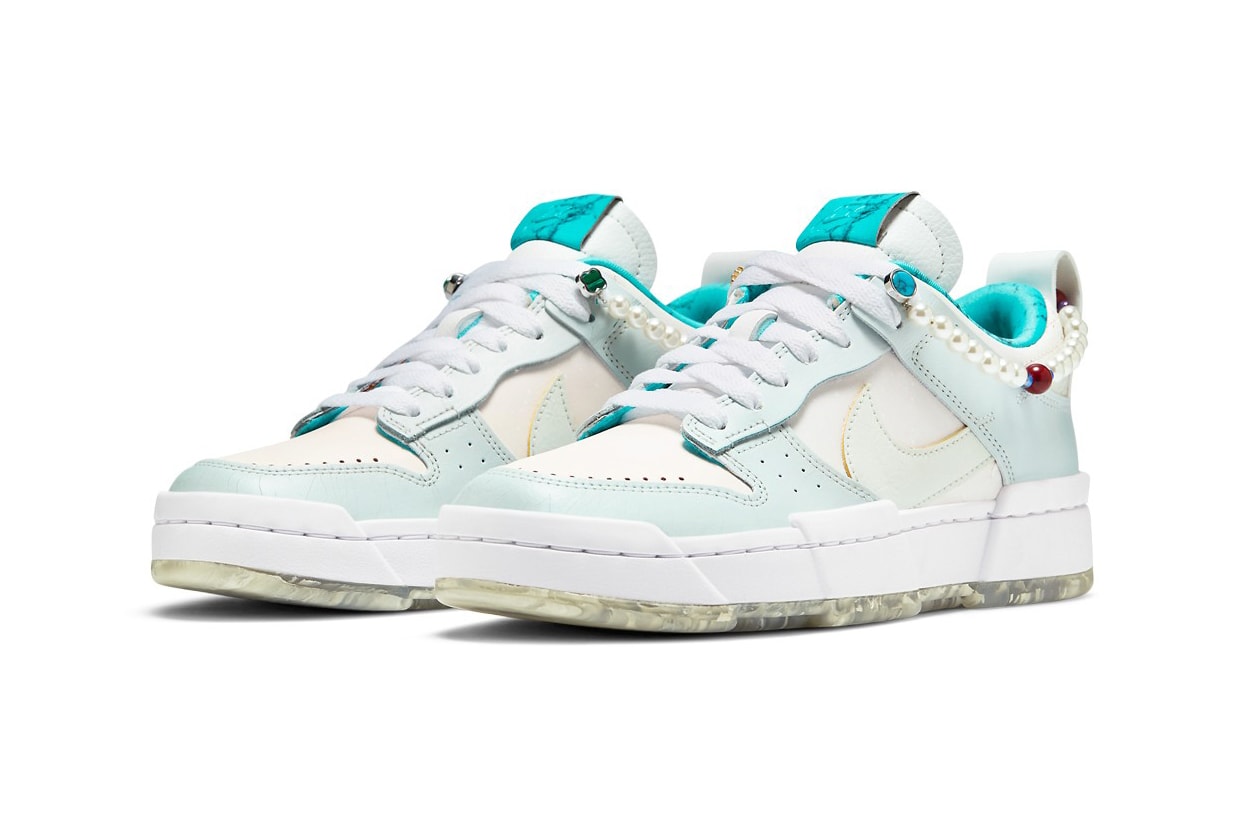 Nike Dunk Low Disrupt Forbidden City Pearl Blue White