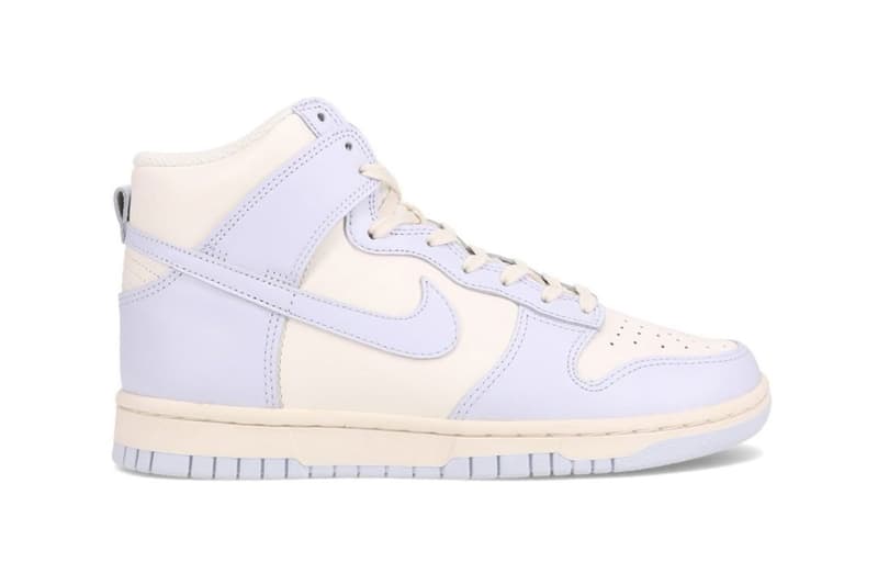 nike dunk high new colorway 2021 release football grey gray sail off white