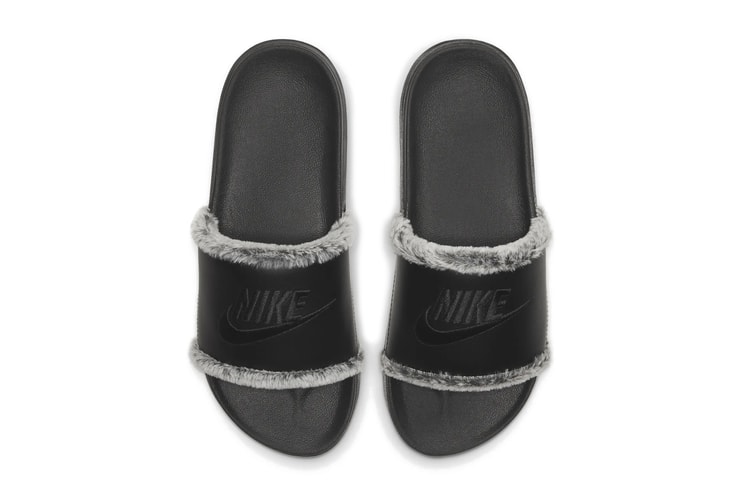 Nike's Latest Logo Slides Come With a Cozy Lining
