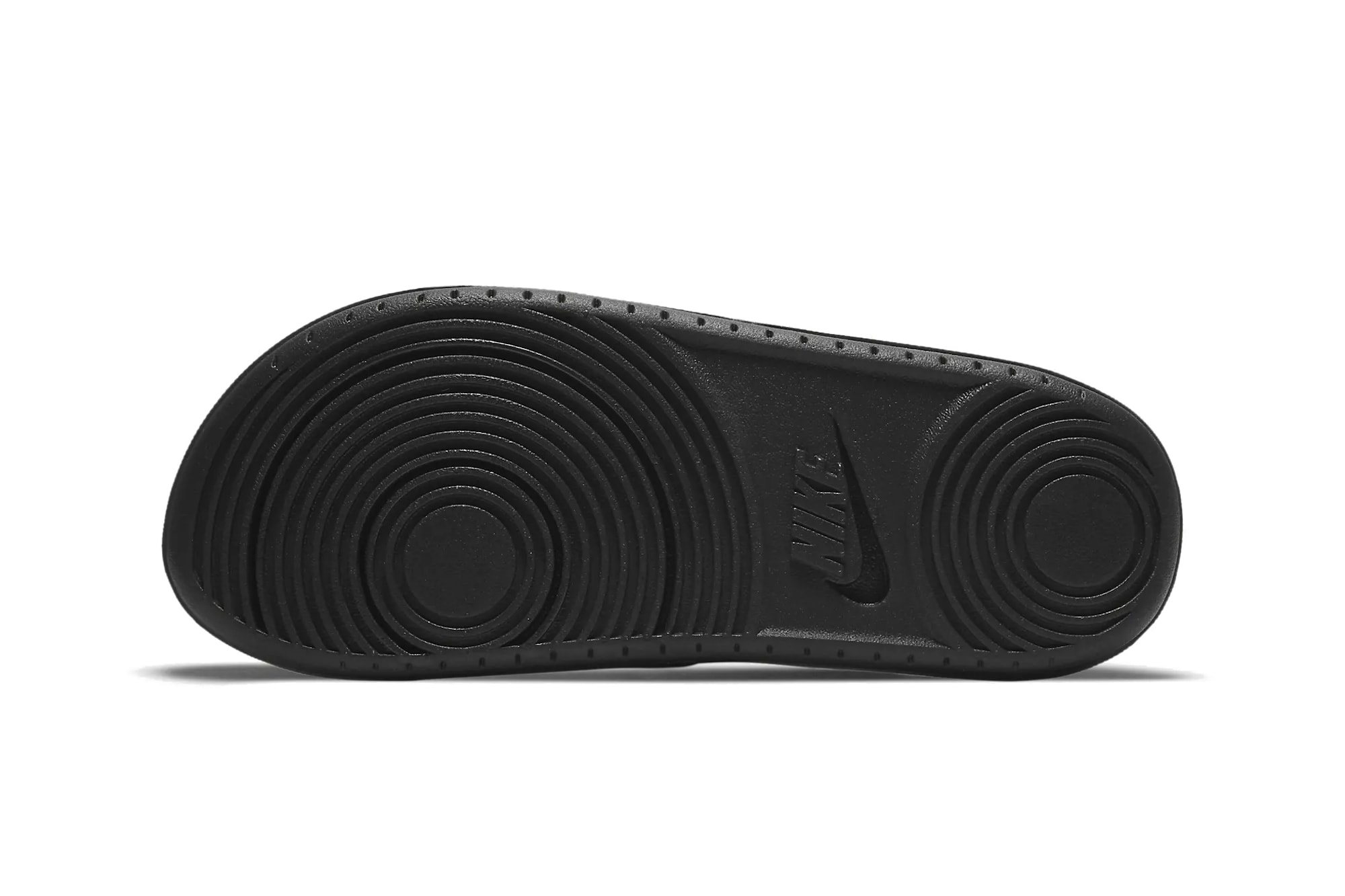 Nike Logo Slides Plush Faux Fur Lining Black Indoor Footwear Shoes Grey 