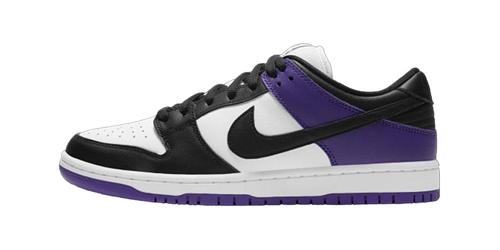 purple and black nikes shoes