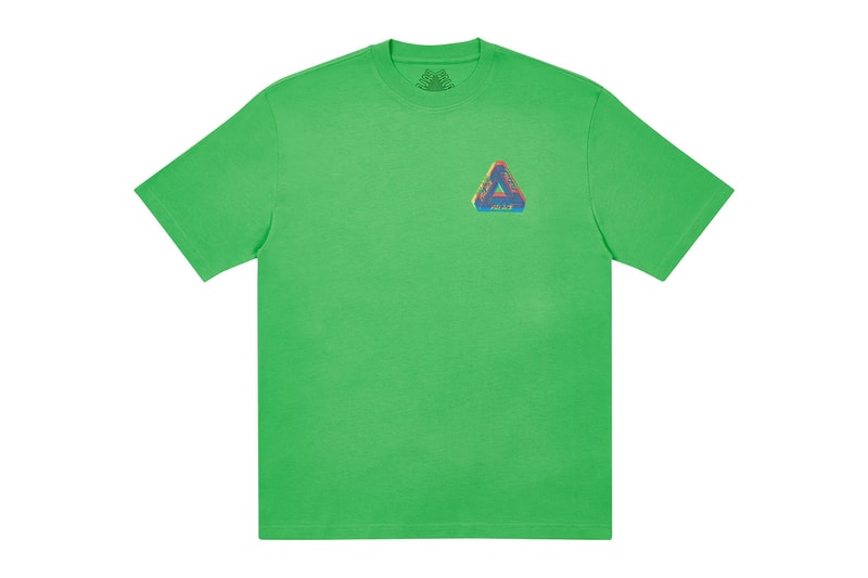 palace skateboards holiday drop 5 green t-shirts tees release when to buy