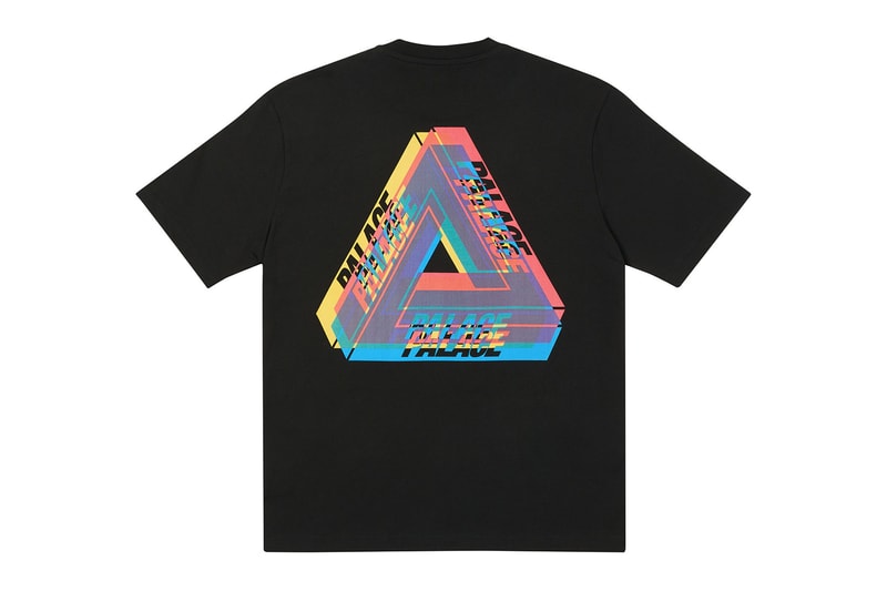 palace skateboards holiday drop 5 black t-shirts tees release when to buy