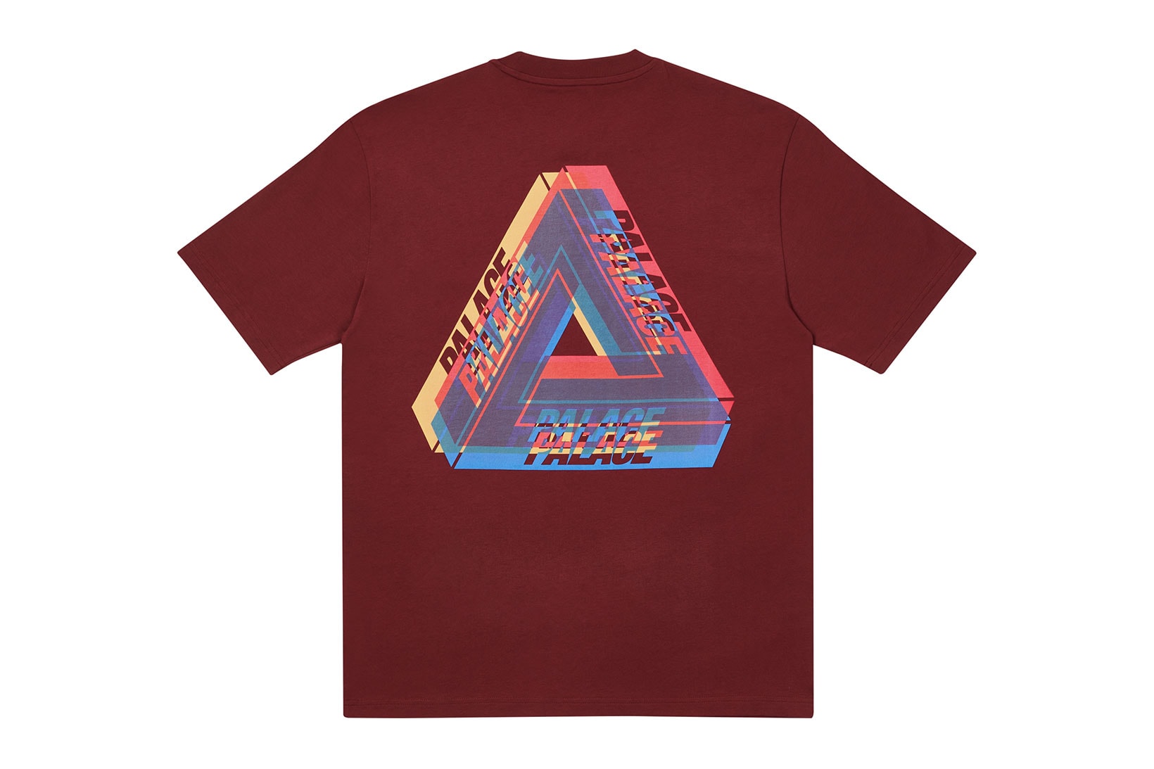 palace skateboards holiday drop 5 burgundy t-shirts tees release when to buy