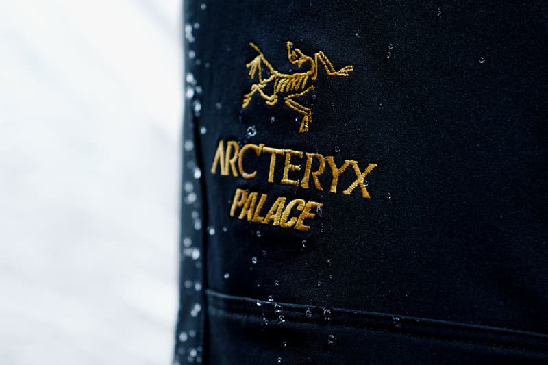 arcteryx palace skateboards collaboration outdoor jackets beanies hoodies gore-tex outerwear release