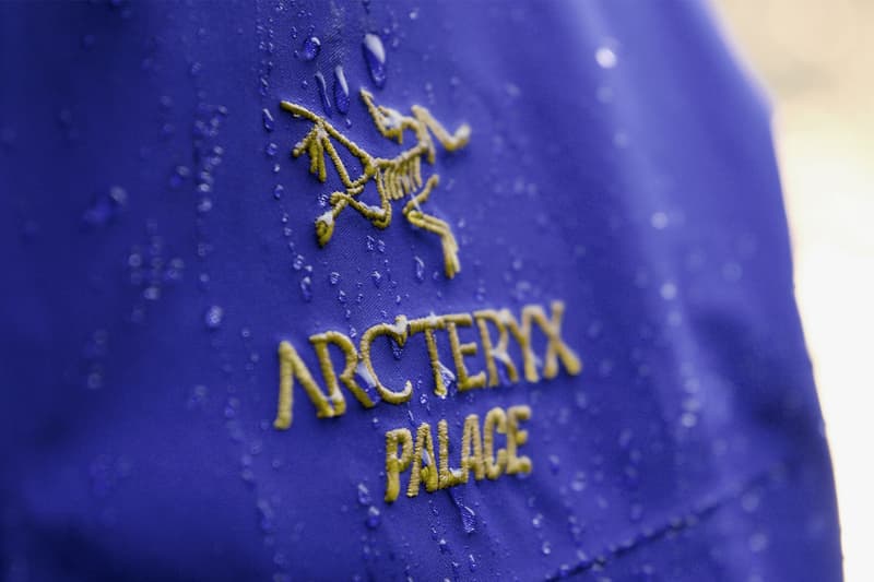 arcteryx palace skateboards collaboration outdoor jackets beanies hoodies gore-tex outerwear release