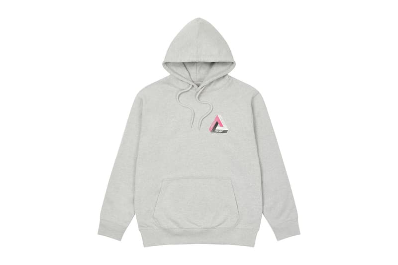 palace skateboards logo hoodies holiday drop 6 gray grey