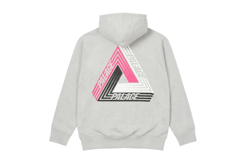 palace skateboards logo hoodies holiday drop 6 gray grey