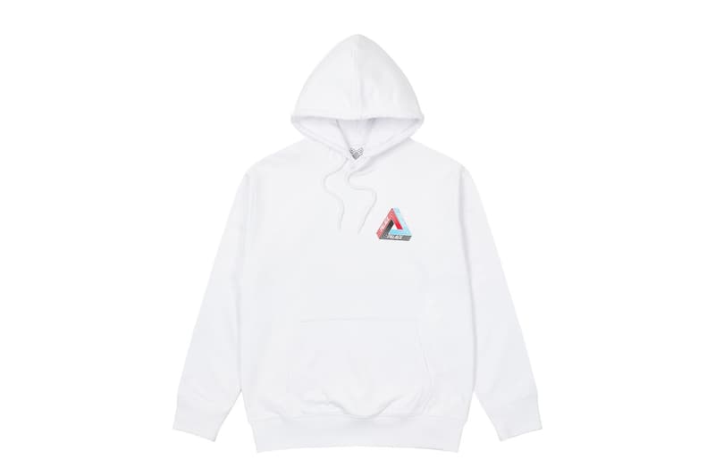 palace skateboards logo hoodies holiday drop 6 white