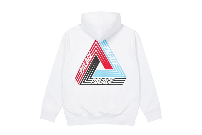 palace skateboards logo hoodies holiday drop 6 white