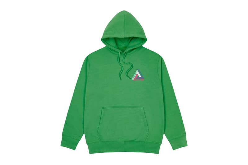 palace skateboards logo hoodies holiday drop 6 green