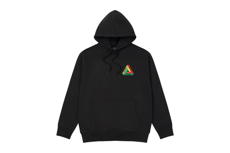 palace skateboards logo hoodies holiday drop 6 black