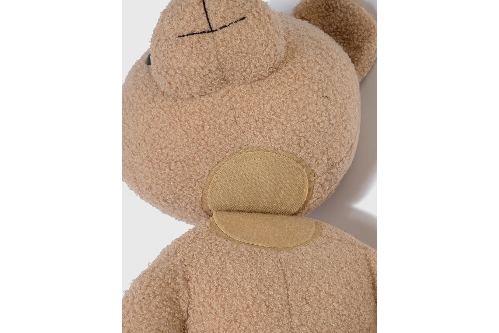 palm angels teddy bear logo stuffed animals toys home decor detachable head velcro detail