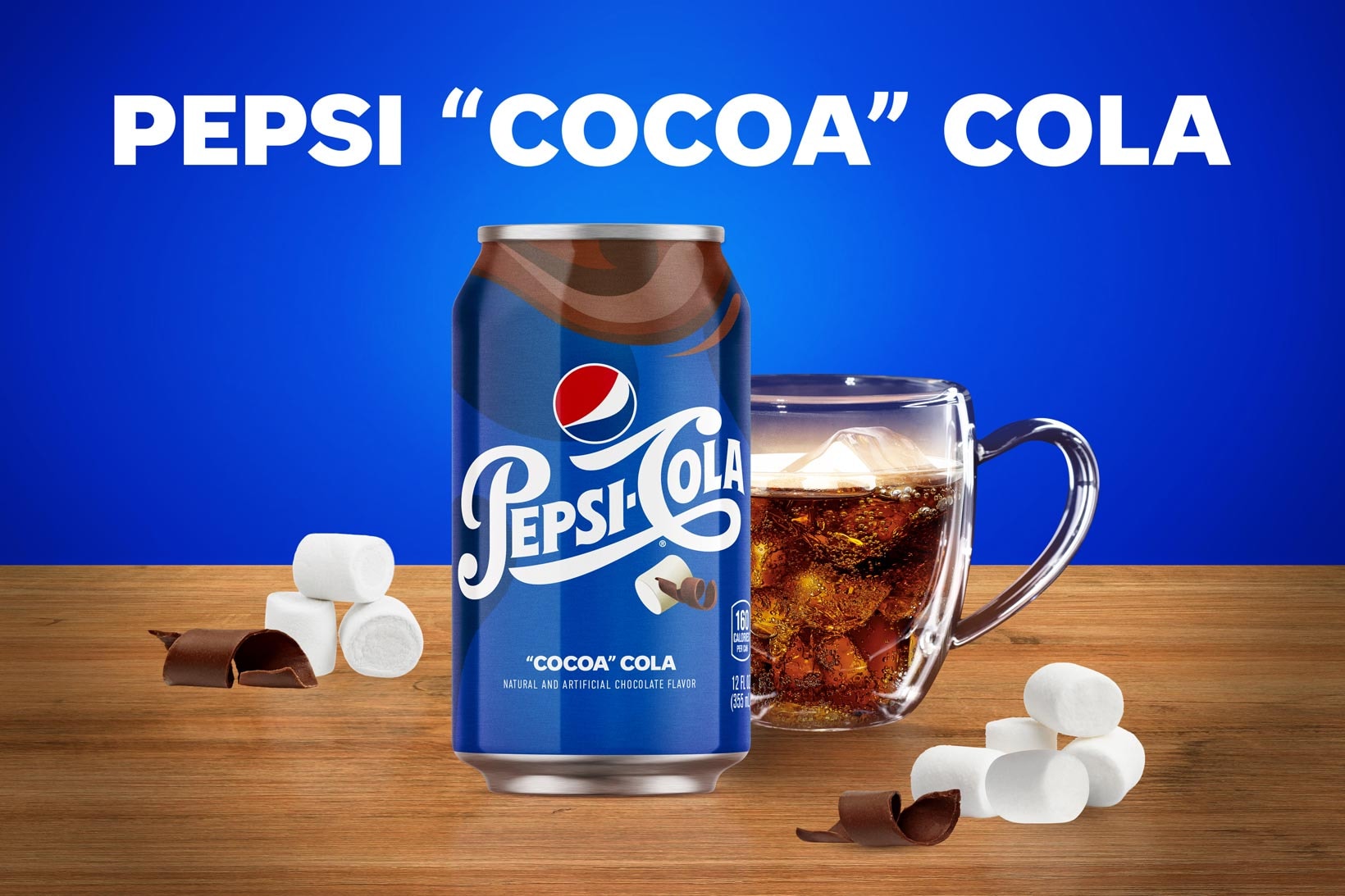 Pepsi Cocoa Cola Soda Chocolate Marshmallow Flavor 2021