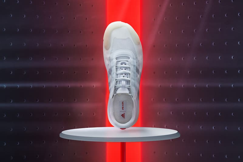 Prada x adidas Sneaker Collaboration Luna Rossa 21 White
