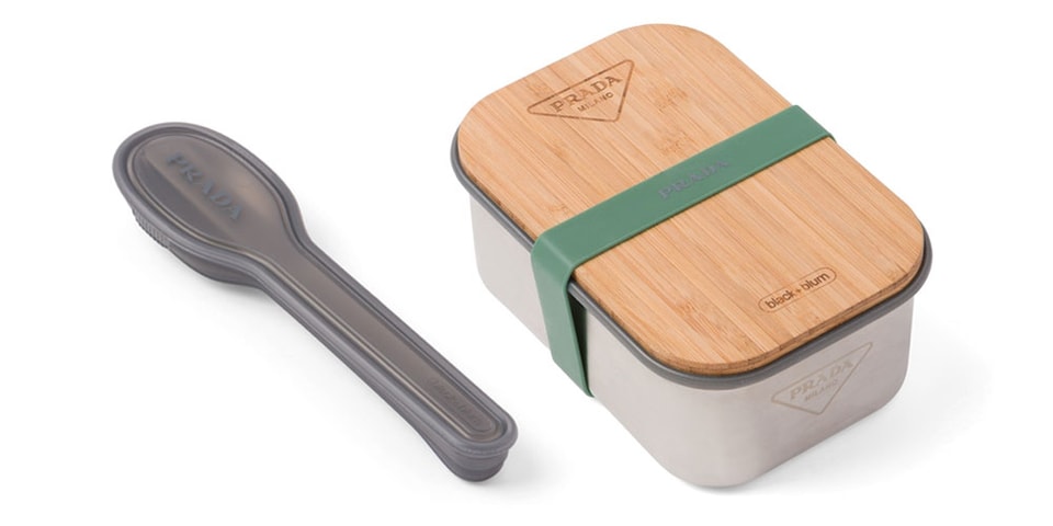 Black + Blum x Prada Logo Lunch Boxes & Cutlery | Hypebae