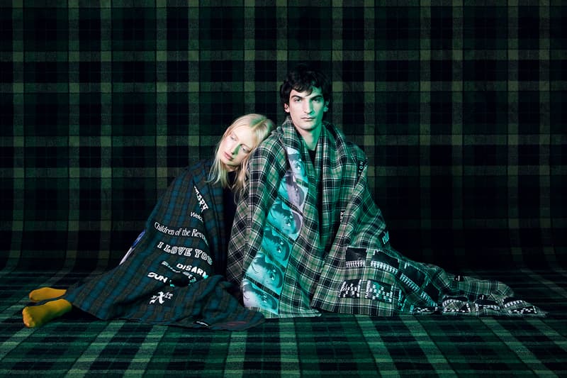 Raf Simons Blankets History Of My World Online Retail Ecommerce Platform