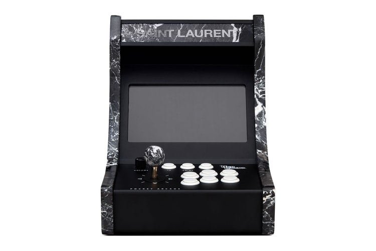 Saint Laurent Rive Droite's Holiday Release Includes a Retro Arcade Machine