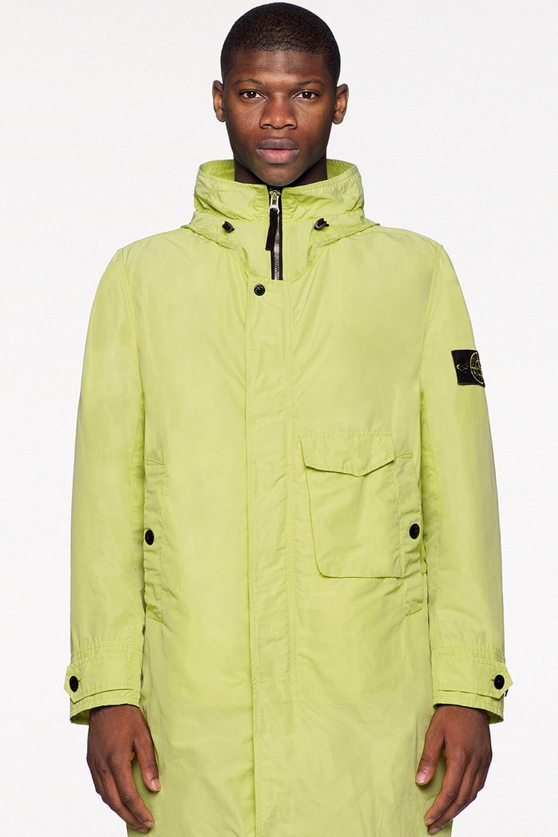 Stone Island Spring/Summer 2021 Pastel Outerwear Pink Turquoise Blue Techwear Collection