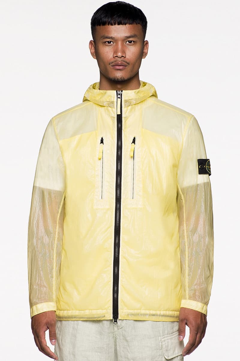 Stone Island Spring/Summer 2021 Pastel Outerwear Pink Turquoise Blue Techwear Collection