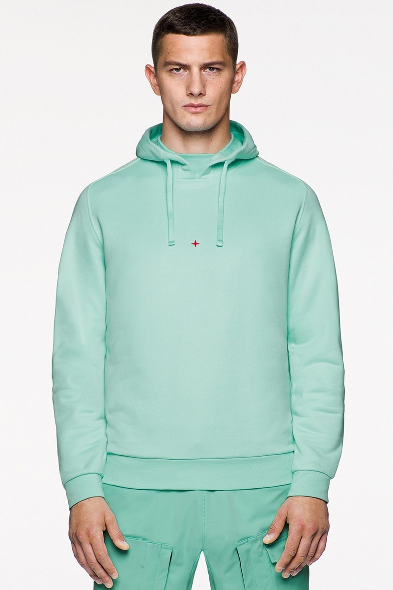 Stone Island Spring/Summer 2021 Pastel Outerwear Pink Turquoise Blue Techwear Collection