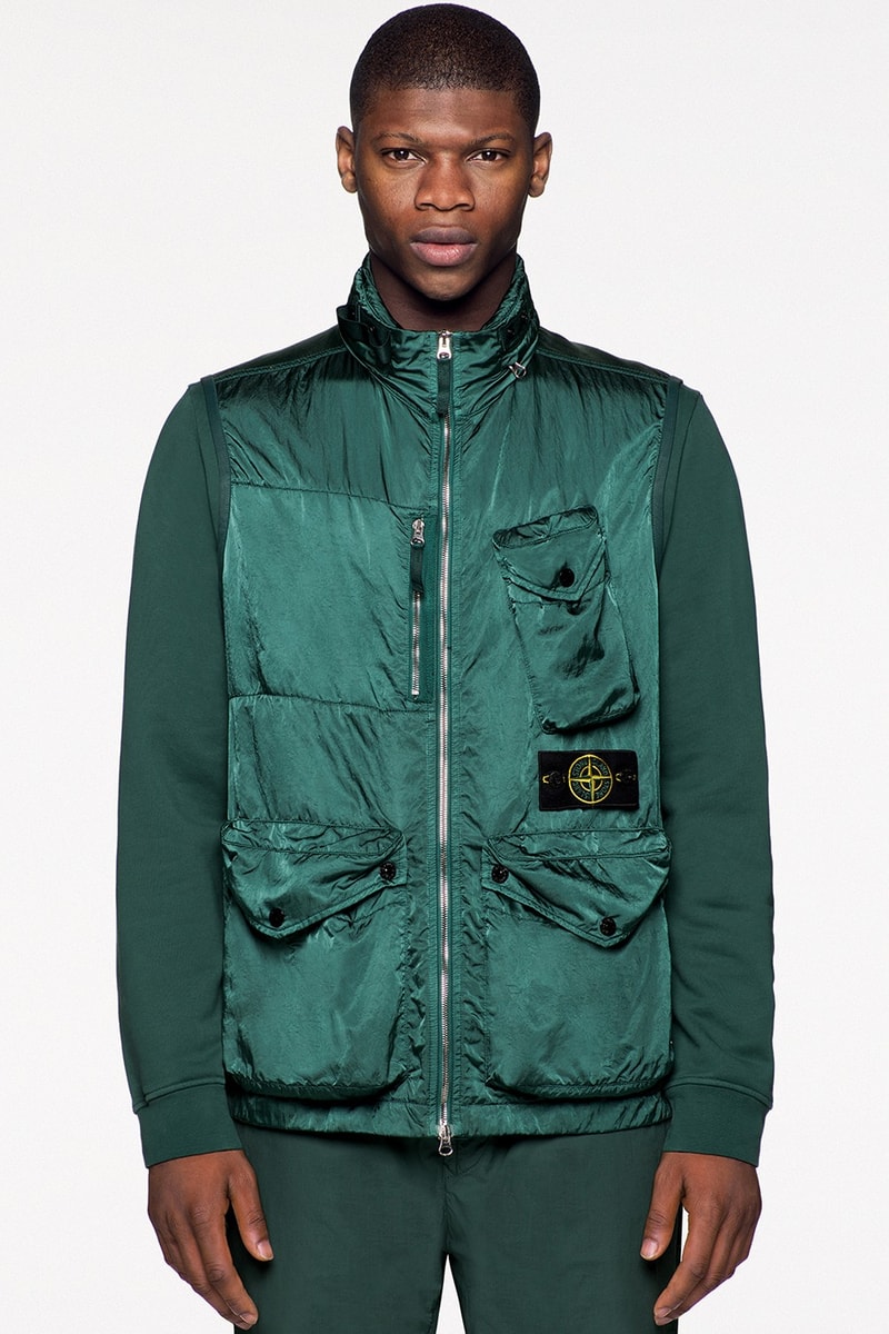 Stone Island Spring/Summer 2021 Pastel Outerwear Pink Turquoise Blue Techwear Collection