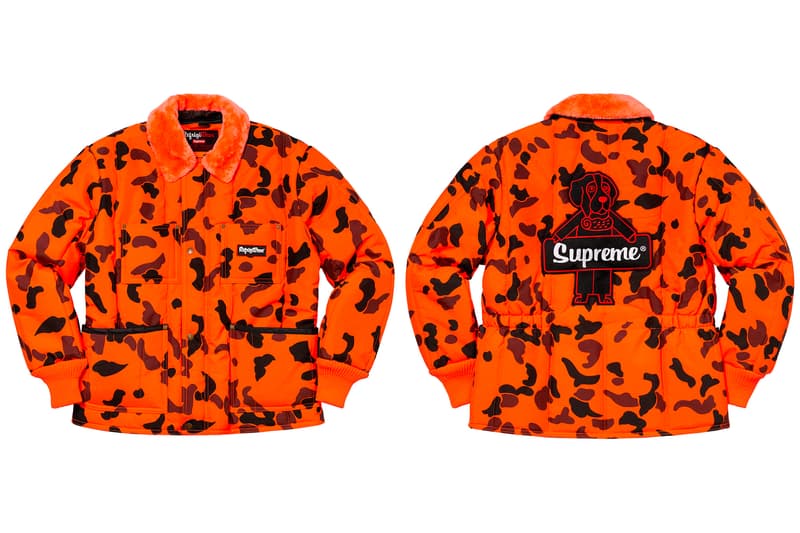 supreme fall winter week 15 box logo hoodies refrigiwear vests jackets jeans fleece caps release