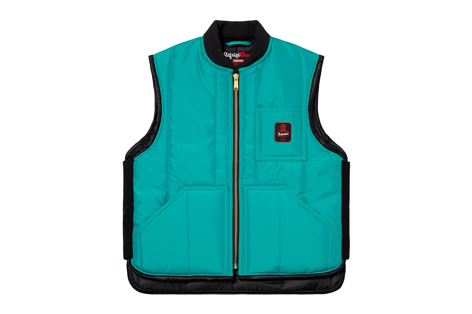 supreme fall winter week 15 box logo hoodies refrigiwear vests jackets jeans fleece caps release