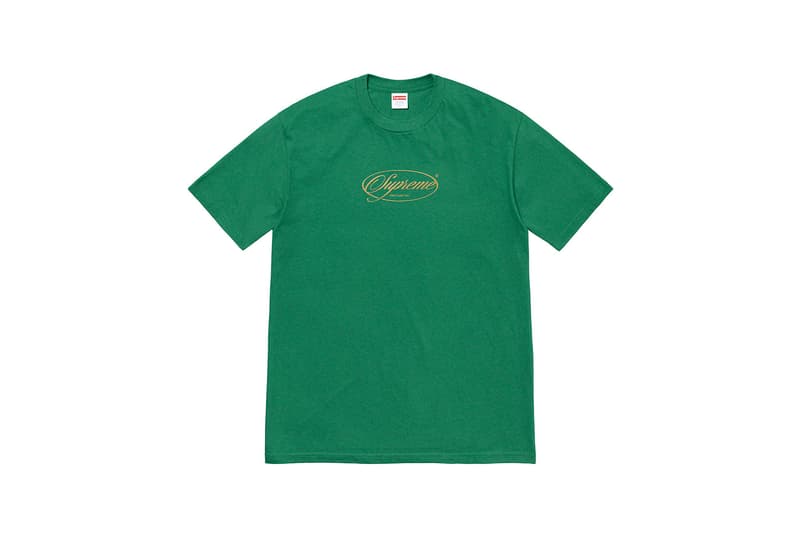 supreme new york graphic winter tees t shirts collection green red mariah carey