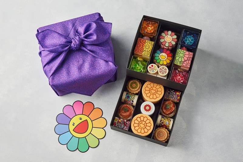 takashi murakami afternoon tea grand hyatt tokyo takeout set box japan date price cookies snacks